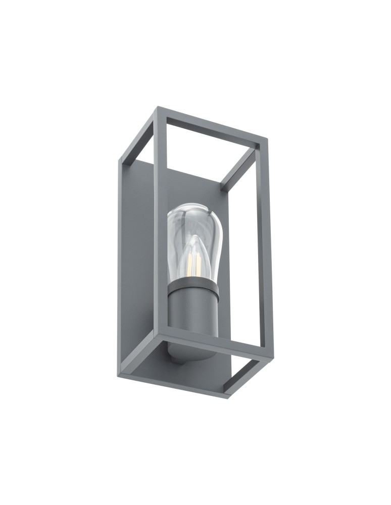 Outdoor wall lamps - Nowodvorski MARGOT I Outdoor Surface Wall Max wattage 6W LED E14 Graphite 10504 - product kolory-swiatla.pl 4