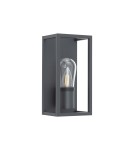 Outdoor wall lamps - Nowodvorski MARGOT I Outdoor Surface Wall Max wattage 6W LED E14 Graphite 10504 - product 6