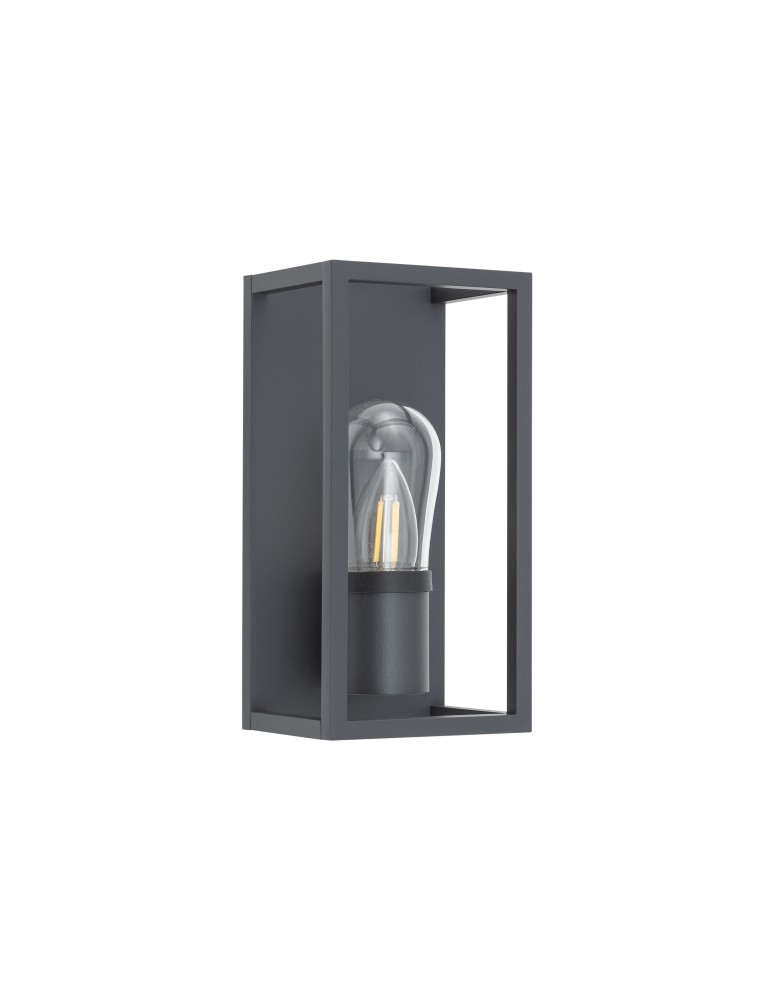 Outdoor wall lamps - Nowodvorski MARGOT I Outdoor Surface Wall Max wattage 6W LED E14 Graphite 10504 - product kolory-swiatla.pl 6