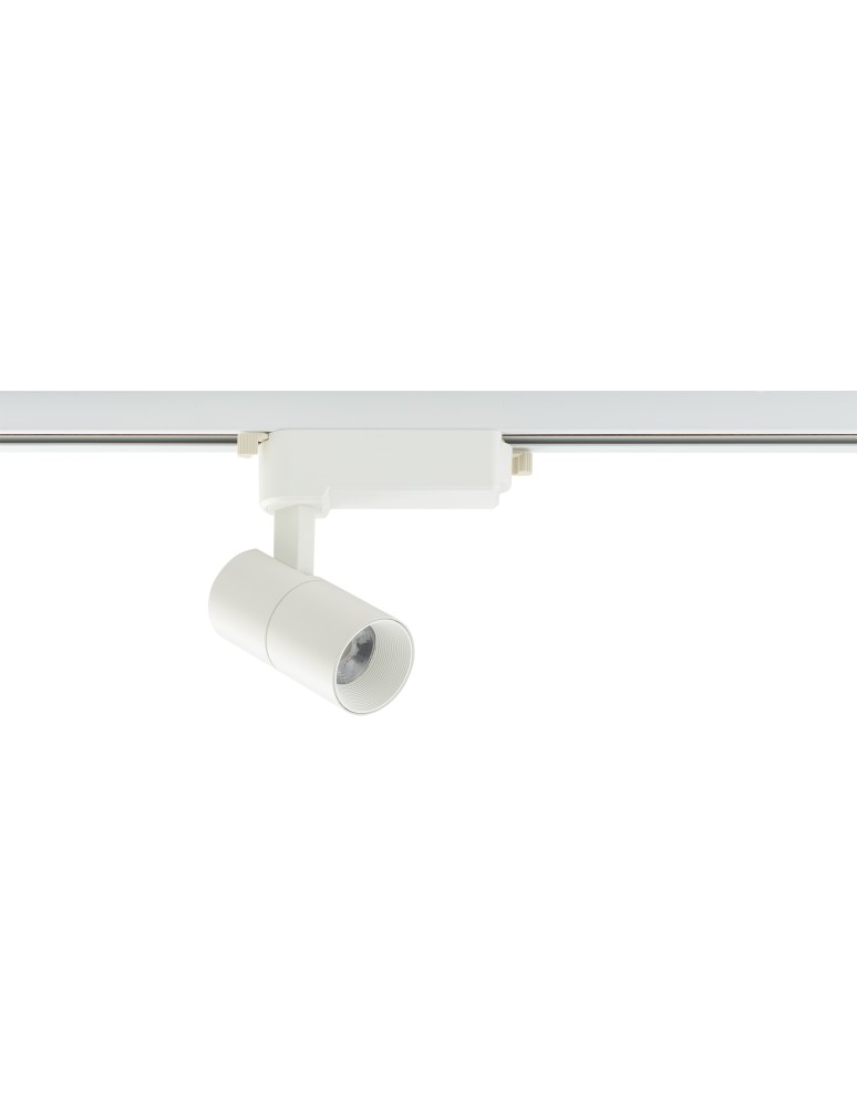 Lamps for 1 phase busbars - Nowodvorski PROFILE TINOS LED 7W Configurable System PROFILE luminaire Max power 7W LED 3000K White 10372 - product kolory-swiatla.pl 1