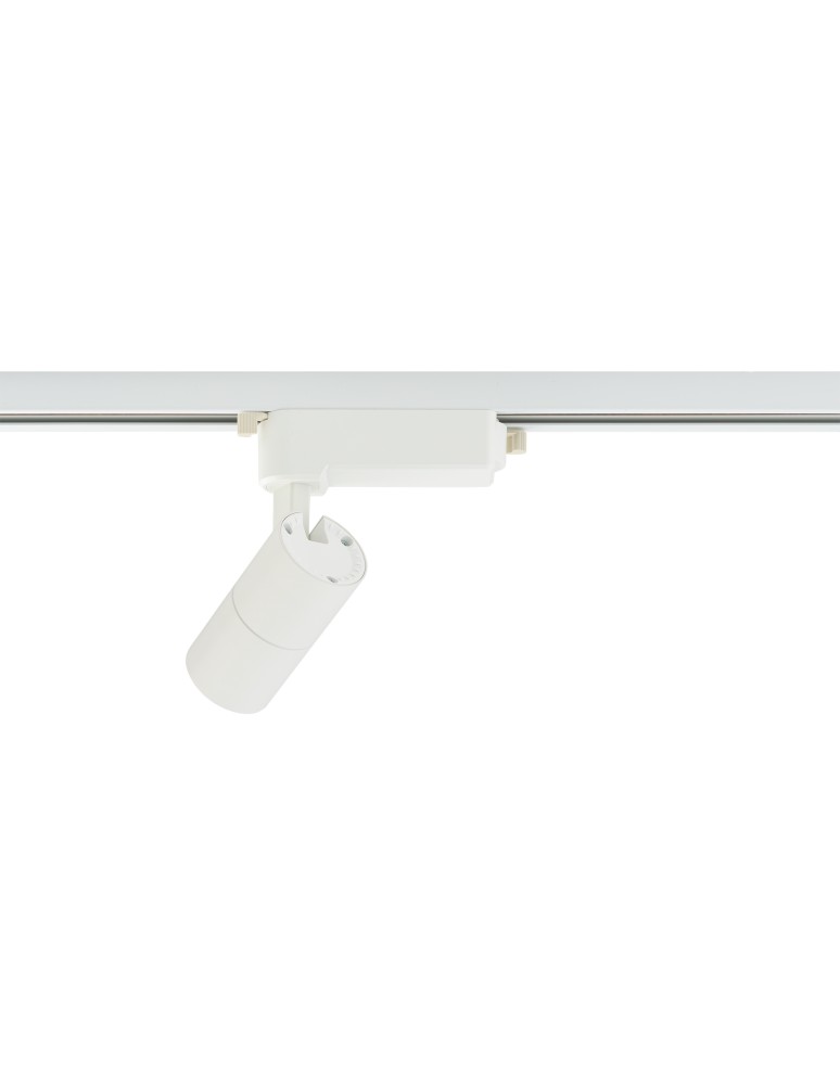 Lamps for 1 phase busbars - Nowodvorski PROFILE TINOS LED 7W Configurable System PROFILE luminaire Max power 7W LED 3000K White 10372 - product kolory-swiatla.pl 3