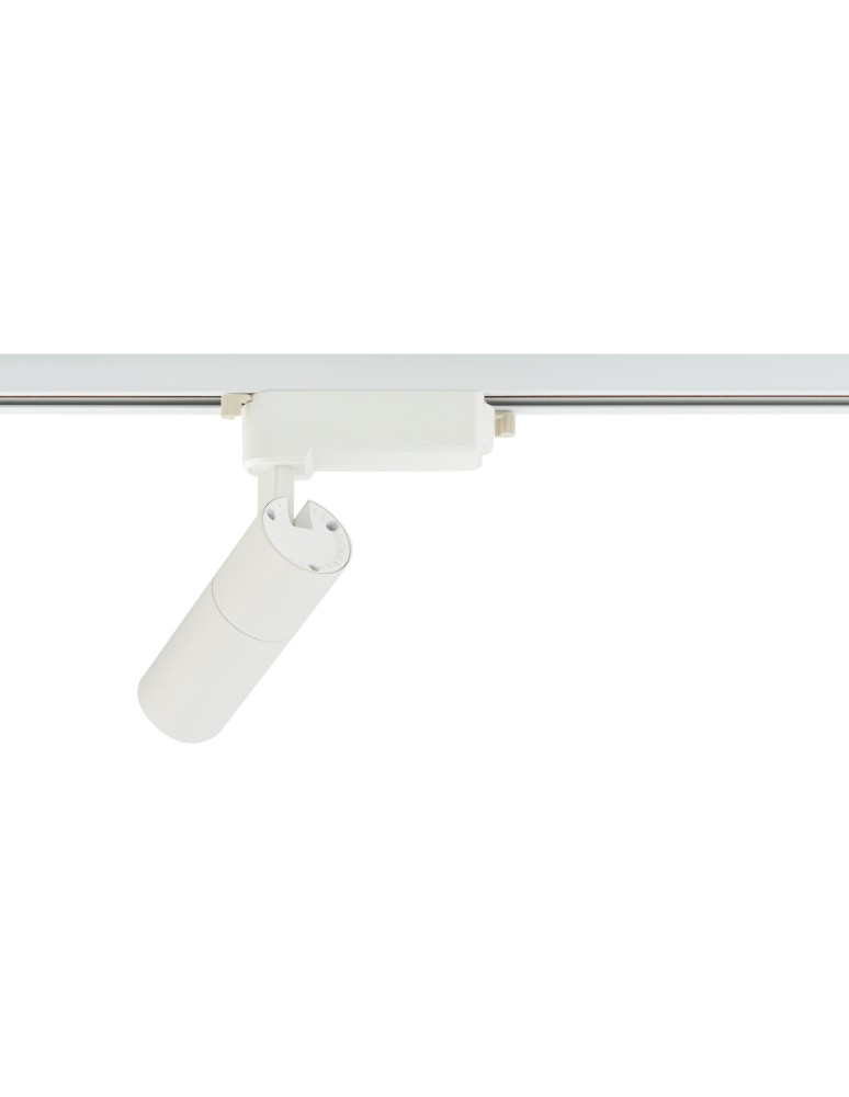 Lamps for 1 phase busbars - Nowodvorski PROFILE TINOS LED 10W Configurable System PROFILE luminaire Max power 10W LED 3000K White 10373 - product kolory-swiatla.pl 3