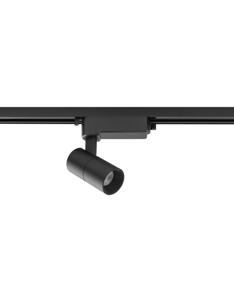 Lamps for 1 phase busbars - Nowodvorski PROFILE TINOS LED 7W Configurable System PROFILE luminaire Max power 7W LED 3000K Black 10381 - product kolory-swiatla.pl 1