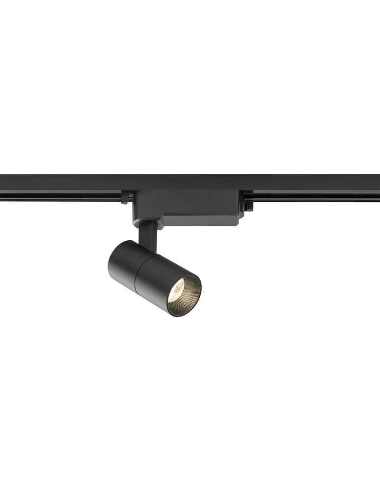 Lamps for 1 phase busbars - Nowodvorski PROFILE TINOS LED 7W Configurable System PROFILE luminaire Max power 7W LED 3000K Black 10381 - product kolory-swiatla.pl 2