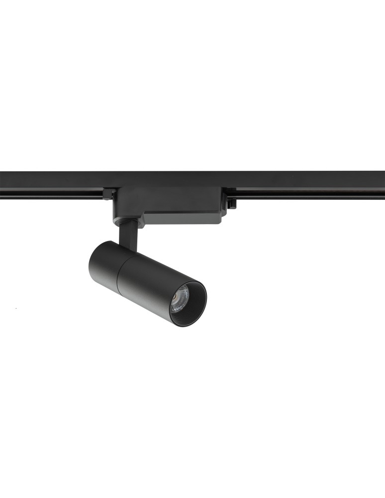 Lamps for 1 phase busbars - Nowodvorski PROFILE TINOS LED 10W Configurable System PROFILE luminaire Max power 10W LED 3000K Black 10382 - product kolory-swiatla.pl 1