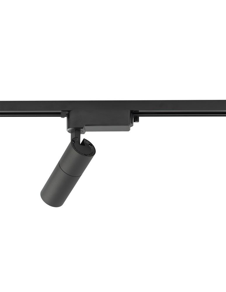 Lamps for 1 phase busbars - Nowodvorski PROFILE TINOS LED 10W Configurable System PROFILE luminaire Max power 10W LED 3000K Black 10382 - product kolory-swiatla.pl 3