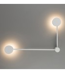 Designer wall lamps - Nowodvorski ORBIT Wall Wall lamp Max power 8W GX53 White 10637 - product 2