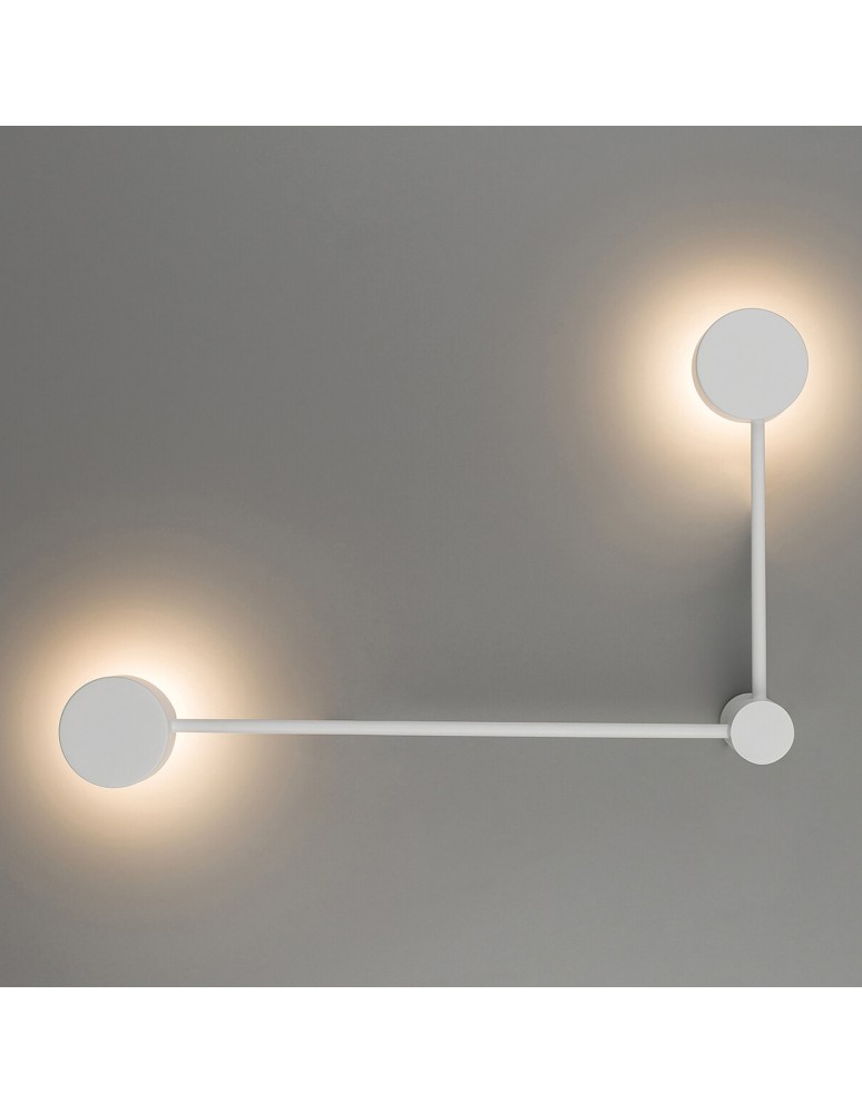 Designer wall lamps - Nowodvorski ORBIT Wall Wall lamp Max power 8W GX53 White 10637 - product kolory-swiatla.pl 2