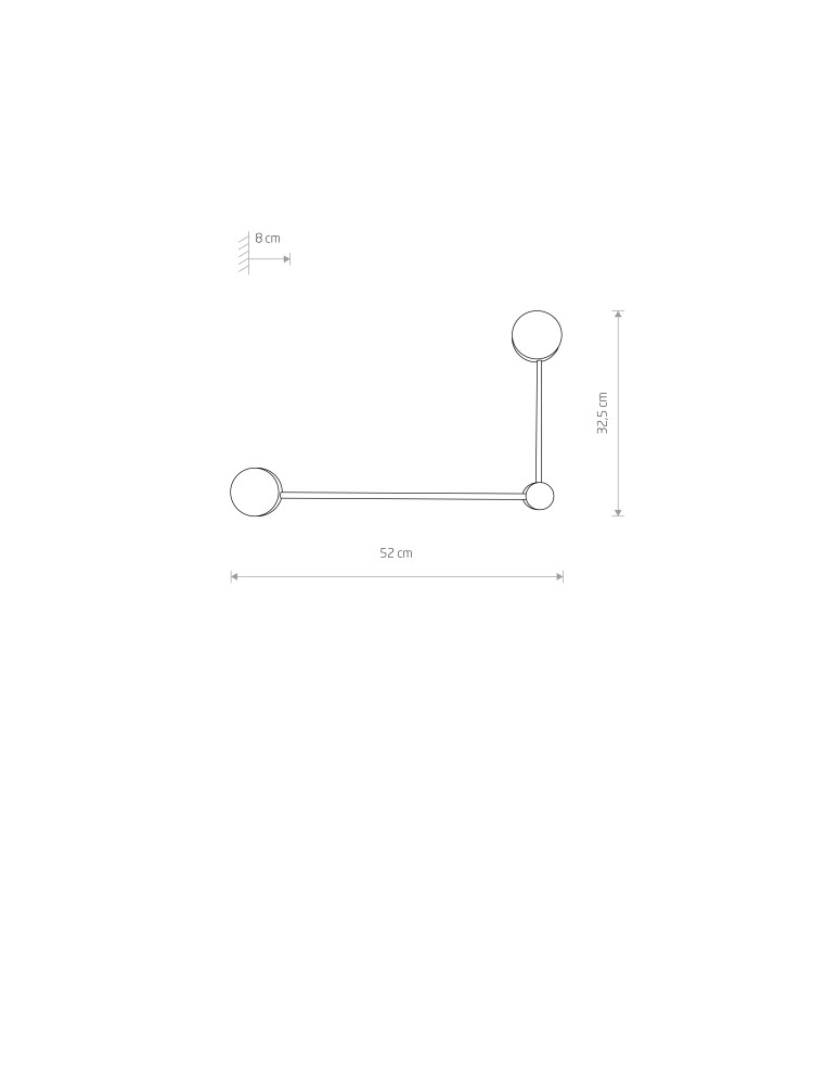 Designer wall lamps - Nowodvorski ORBIT Wall Wall lamp Max power 8W GX53 White 10637 - product kolory-swiatla.pl 3