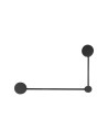 Nowodvorski ORBIT  Ścienna Kinkiet Max moc 8W GX53 Czarny 10638