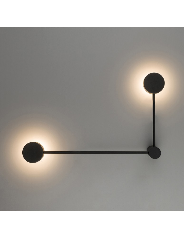 Designer wall lamps - Nowodvorski ORBIT Wall Wall lamp Max power 8W GX53 Black 10638 - product kolory-swiatla.pl 2