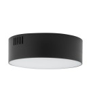 Round Plafonds - Nowodvorski LID ROUND LED 15W Ceiling Plafond Max power 15W LED 3000K Black 10406 - product 2