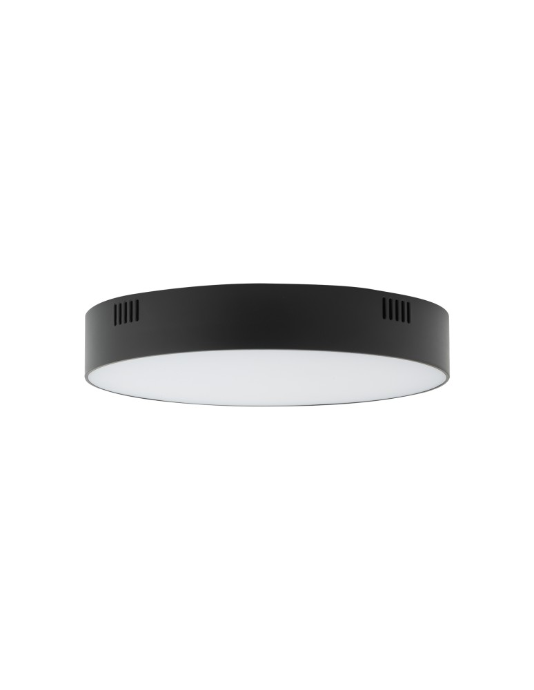 Round Plafonds - Nowodvorski LID ROUND LED 25W Ceiling Plafond Max power 25W LED 3000K Black 10407 - product kolory-swiatla.pl 2