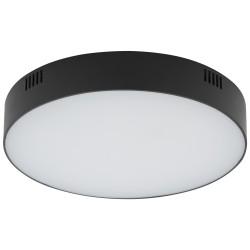 Nowodvorski LID ROUND LED 35W  Sufitowa Plafon Max moc 35W LED 3000K Czarny 10408