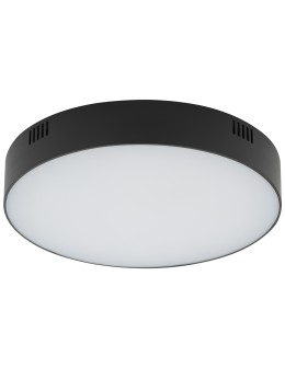 Nowodvorski LID ROUND LED 35W  Sufitowa Plafon Max moc 35W LED Czarny 10408