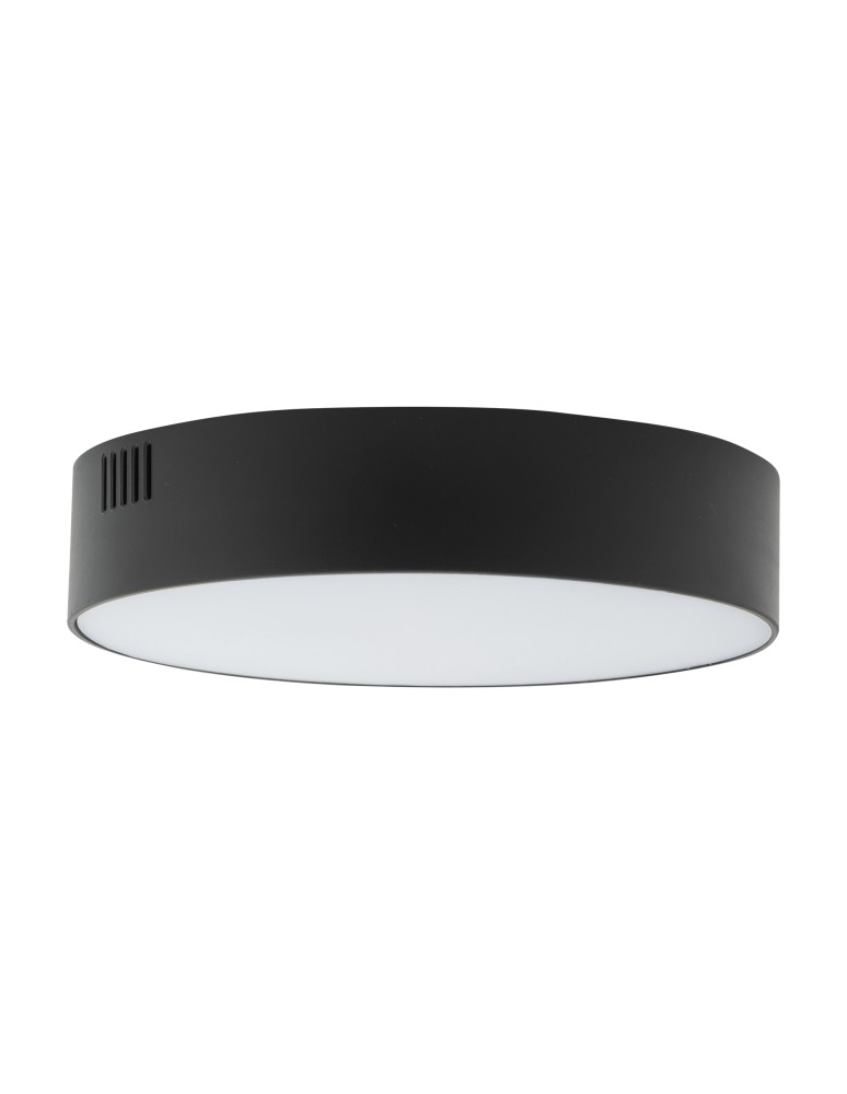 Round Plafonds - Nowodvorski LID ROUND LED 35W Ceiling Plafond Max power 35W LED 3000K Black 10408 - product kolory-swiatla.pl 2