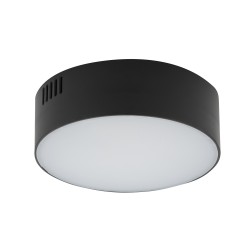 Nowodvorski LID ROUND LED 15W  Sufitowa Plafon Max moc 15W LED 4000K Czarny 10415
