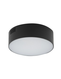 Nowodvorski LID ROUND LED 15W  Sufitowa Plafon Max moc 15W LED Czarny 10415
