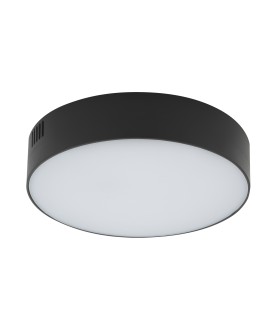 Nowodvorski LID ROUND LED 25W  Sufitowa Plafon Max moc 25W LED Czarny 10416