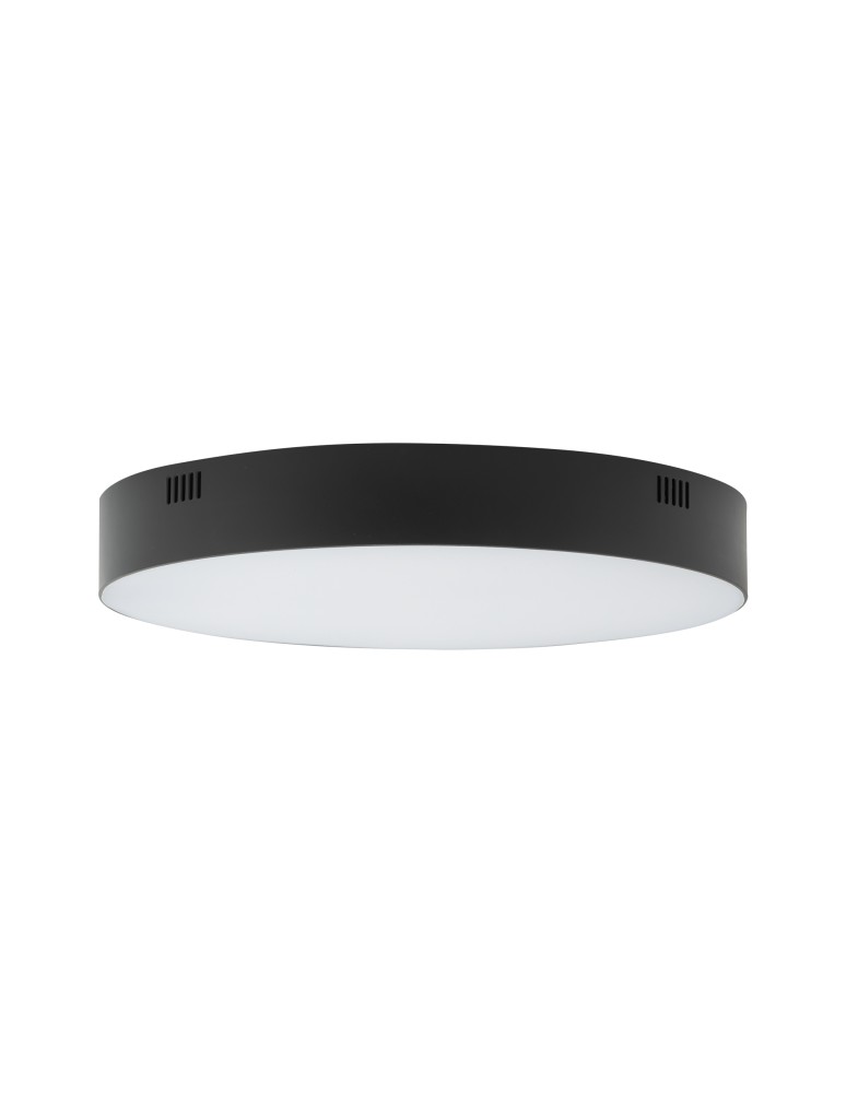 Round Plafonds - Nowodvorski LID ROUND LED 50W Ceiling Plafond Max power 50W LED 4000K Black 10418 - product kolory-swiatla.pl 2