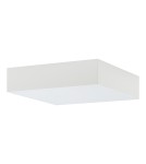 Square plafonds - Nowodvorski LID SQUARE LED 25W Ceiling Plafond Max power 25W LED 3000K White 10421 - product 2