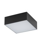 Square plafonds - Nowodvorski LID SQUARE LED 15W Ceiling Plafond Max power 15W LED 3000K Black 10424 - product 1