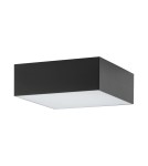 Square plafonds - Nowodvorski LID SQUARE LED 15W Ceiling Plafond Max power 15W LED 3000K Black 10424 - product 2
