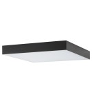 Square plafonds - Nowodvorski LID SQUARE LED 50W Ceiling Plafond Max power 50W LED 3000K Black 10427 - product 2