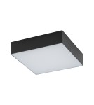 Square plafonds - Nowodvorski LID SQUARE LED 25W Ceiling Plafond Max power 25W LED 4000K Black 10434 - product 1