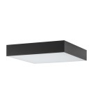 Square plafonds - Nowodvorski LID SQUARE LED 35W Ceiling Plafond Max power 35W LED 4000K Black 10435 - product 2