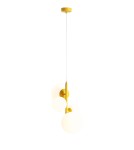 Yellow pendant lamps - Aldex Bloom 4 Mustard Pendant Lamp 2 x max 10W LED / 2 x max 15W LED (1091L14). - product 1