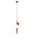 Red pendant lamps - Aldex Bloom 4 Red Wine Pendant Lamp 2 x max 10W LED / 2 x max 15W LED (1091L15). - product 1