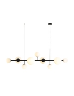 Aldex Lampa Wisząca Dione 9 Czarny 5 x max 10W LED / 4 x max 15W LED (1092N1)