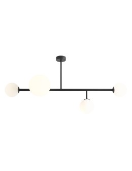 Aldex Plafon Dione 4 Czarny 3 x max 10W LED / 1 x max 15W LED (1092PL_L1)