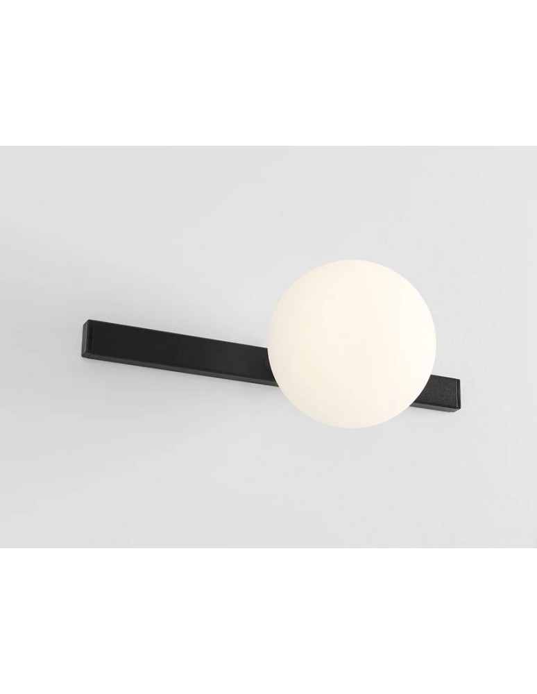 Wall lamps spheres - Aldex Wall lamp Garda Black 1 x max 10W LED (1099C1) - product kolory-swiatla.pl 2