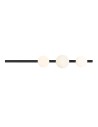 Aldex Wall lamp Garda 3 Black 2 x max 10W LED / 1 x max 15W LED (1099Y1)