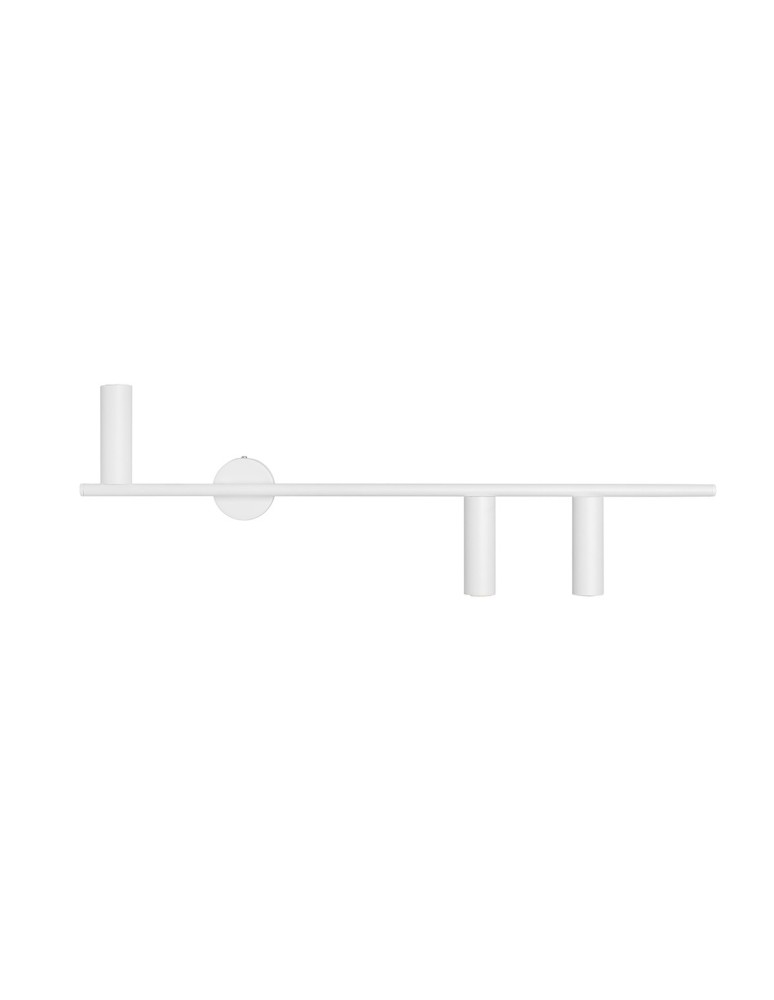 Tube wall lamps - Aldex Wall lamp Trevo 3 All White (Right) 3 x 35W (11104Y_2) - product kolory-swiatla.pl 1