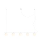 Pendant lamps spheres - Aldex Pendant Lamp Beryl Glass 5 White 5 x max 10W LED (1006F). - product 1