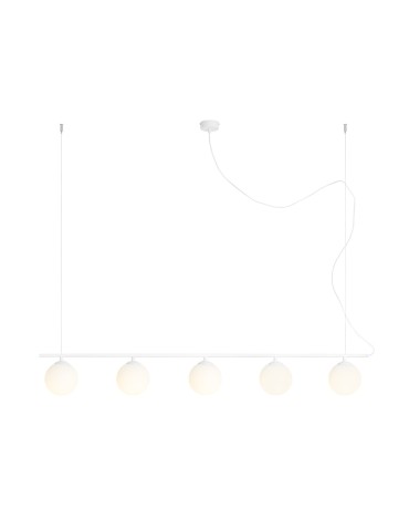 Aldex Pendant Lamp Beryl Glass 5 White 5 x max 10W LED (1006F).