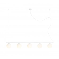 Aldex Lampa Wisząca Beryl Glass 5 White 5 x max 10W LED (1006F)