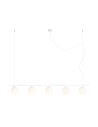 Aldex Lampa Wisząca Beryl Glass 5 White 5 x max 10W LED (1006F)