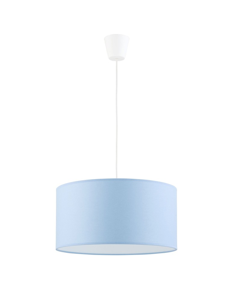 Children's pendant lamps - TK Lighting RONDO KIDS BLUE pendant lamp 1 LIGHT 3232 - product kolory-swiatla.pl 1
