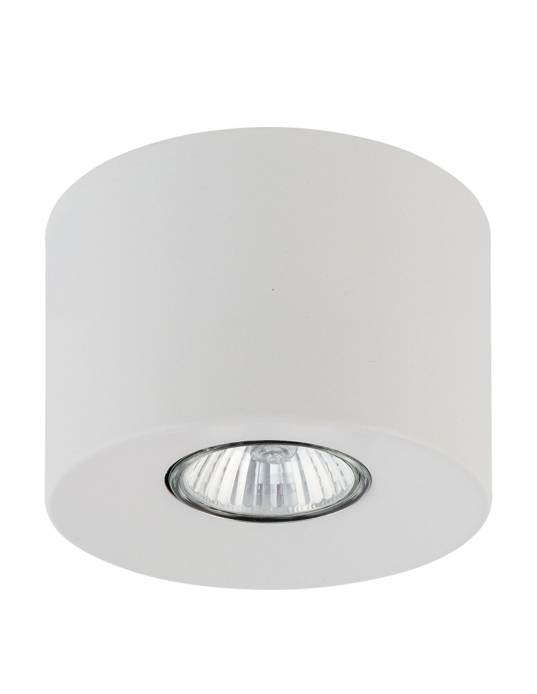 Round ceiling luminaires - TK Lighting ORION WHITE SUSPENSION LAMP 1 FLOOR 3234 - product kolory-swiatla.pl 1