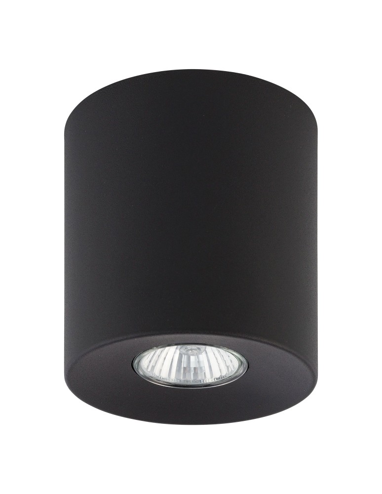 Round ceiling luminaires - TK Lighting ORION BLACK CEILING LAMP 1 LIGHT 3239 - product kolory-swiatla.pl 1