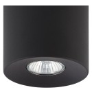 Round ceiling luminaires - TK Lighting ORION BLACK CEILING LAMP 1 LIGHT 3239 - product 2