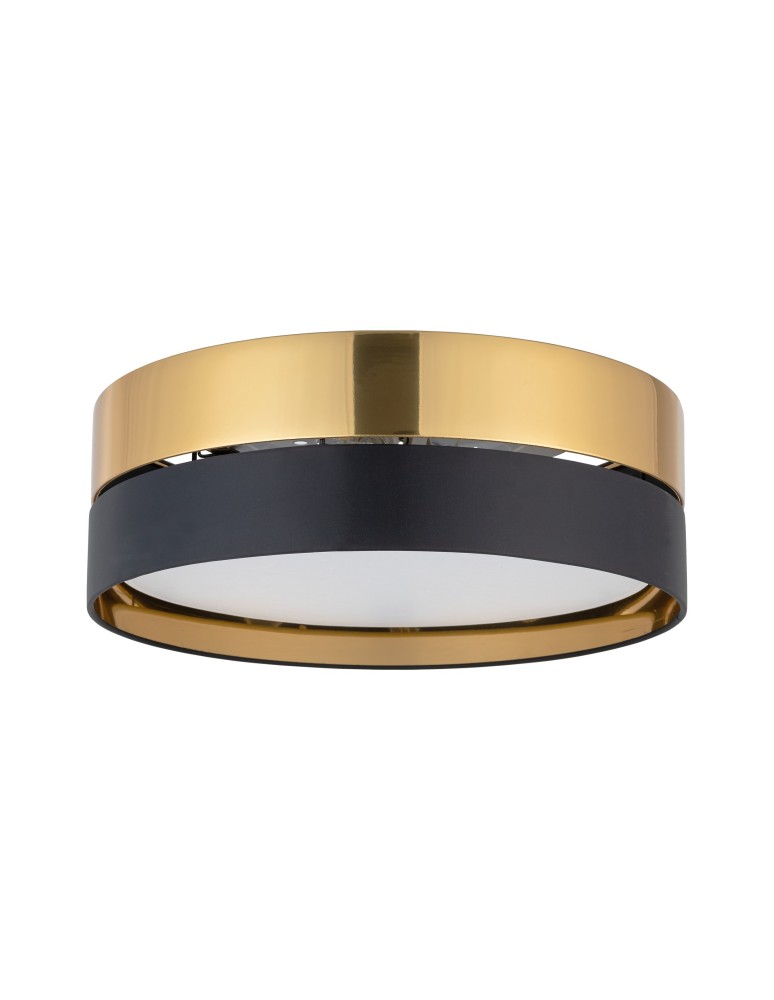 Modern ceiling lamps - TK Lighting HILTON BLACK/GOLD CEILING LAMP 3 LIGHT 450 4180 - product kolory-swiatla.pl 1