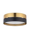 View TK Lighting HILTON BLACK/GOLD CEILING LAMP 3 LIGHT 450 4180