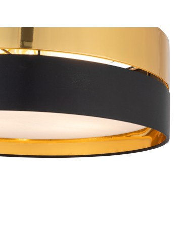 TK Lighting HILTON BLACK/GOLD CEILING LAMP 3 LIGHT 450 4180 - product 2