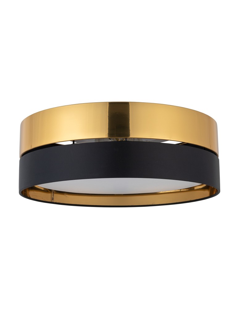Modern ceiling lamps - TK Lighting HILTON BLACK/GOLD CEILING LAMP 3 LIGHT 450 4180 - product kolory-swiatla.pl 4