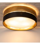 Modern ceiling lamps - TK Lighting HILTON BLACK/GOLD CEILING LAMP 3 LIGHT 450 4180 - product 5